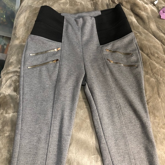 Size L Ci Sono grey leggings - Picture 2 of 12